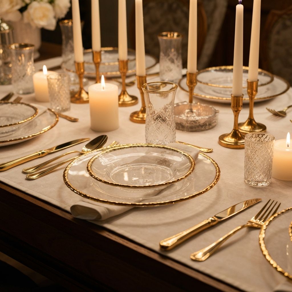 طاولة أكل فخمة